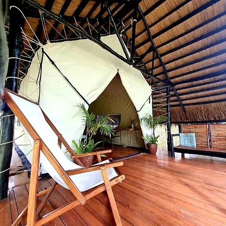 Binga Beach Palawan Glamping & Family Room Cabin San Miguel  Exterior photo